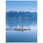 Load image into Gallery viewer, &#39;Steamboat passing Lavaux on Lac Léman&#39; - Print
