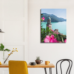 Load image into Gallery viewer, &#39;Overlooking Lago di Lugano&#39; - Canvas
