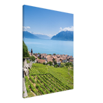 Load image into Gallery viewer, &#39;Overlooking Rivaz&#39; – Canvas
