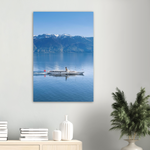 Load image into Gallery viewer, &#39;Steamboat passing Lavaux on Lac Léman&#39; - Print
