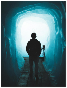 'Rhône Glacier Ice Cave' – Print