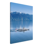 Load image into Gallery viewer, &#39;Steamboat passing Lavaux on Lac Léman&#39; - Canvas
