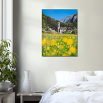 Load image into Gallery viewer, &#39;Foroglio through the wild flowers&#39; - Canvas
