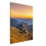 Load image into Gallery viewer, &#39;Sunrise in the Dents Du Midi Region&#39; - Canvas
