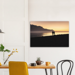 Load image into Gallery viewer, &#39;Sunset lovers in Montreux&#39; - Aluminum Dibond

